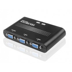 2 VGA port manual switch box. 2 x DB15HD she / she from DB15HD