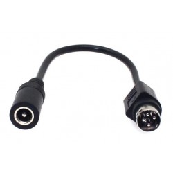 DC Adapter Plug to Jack Connector | 5.5x2.1mm/2.5mm