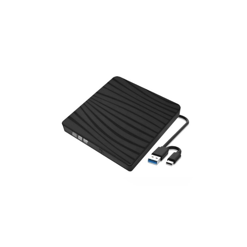 External USB 3.o DVD / CD -Drive (Black) - Danbit