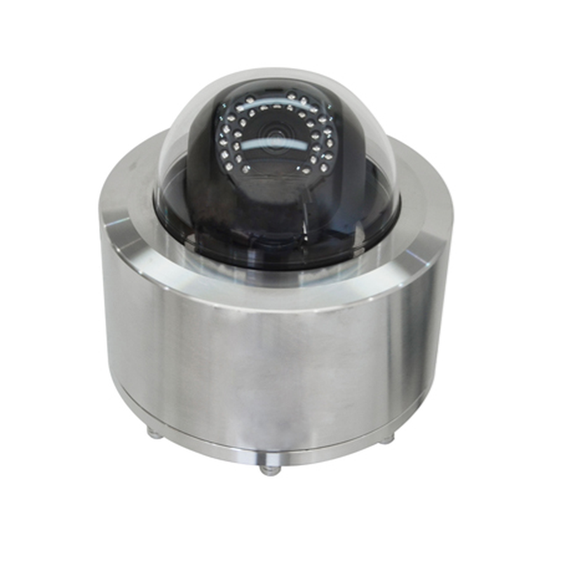 2MP ATEX EX IP Dome Camera in 304 Steel House for Zone 1 & 2 Areas with Explosive Gases and Dust