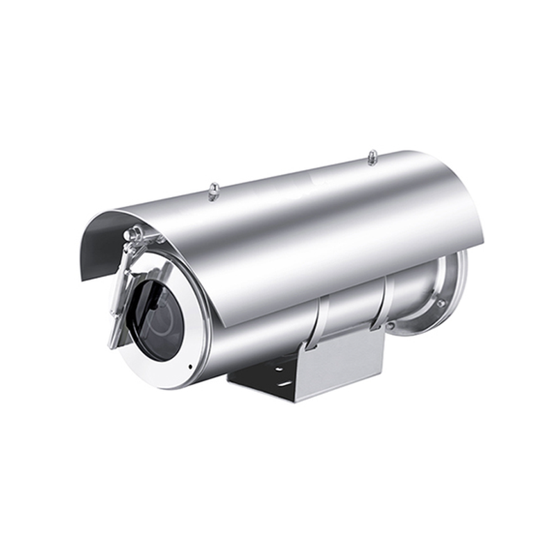 2MP ATEX Zone 1 & 2 IP Bullet Camera: Steel Housing, IP66, Window Wiper