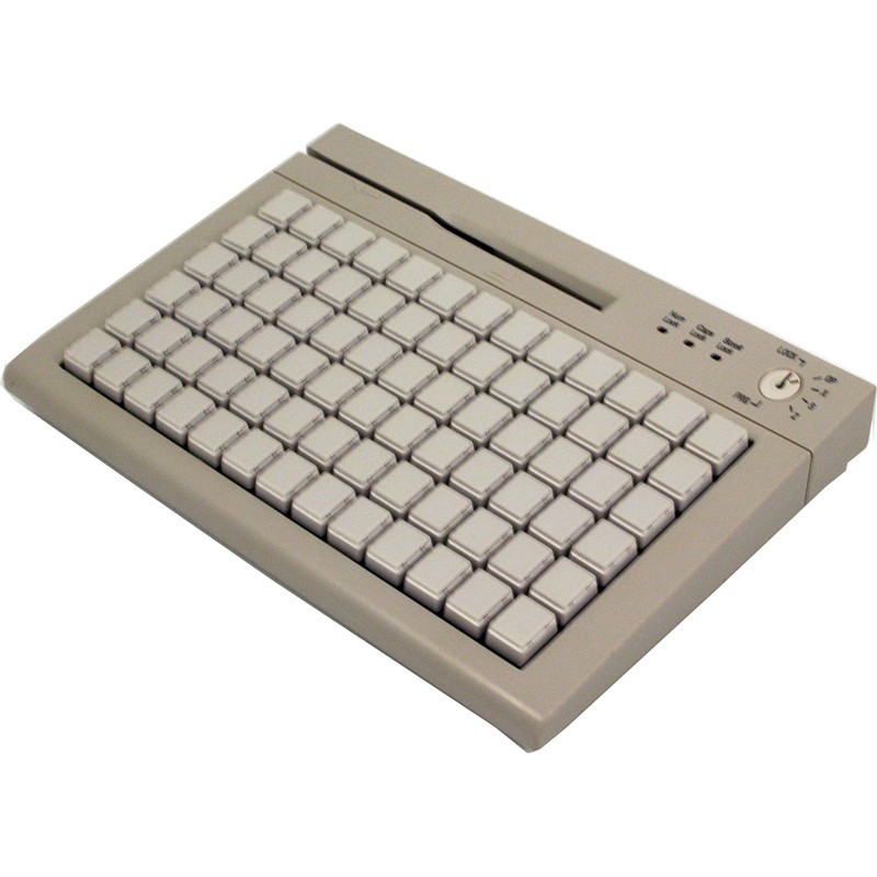 S78A PS2 POS programmable keyboard with MCR Keylock 78Key Programmable keyboard POS with PS/2 mini DIN6 interface