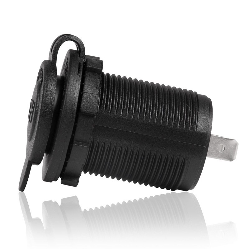 12V USB cigar outlet for car, boat, tractor, waterproof, dustproof around