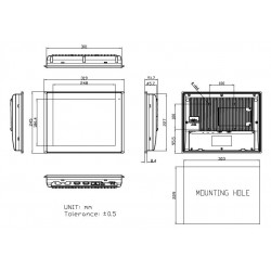 Industrial Panel PC with Touch Screen