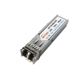 Duplex LC SFP-sender/mottaker: 1,25 Gbps Multimode 850nm, støtter 550m avstand