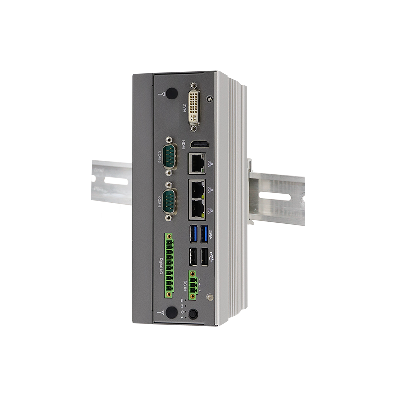 EMBEDDED FANLESS PC TPM2,  RS232, USB, DIN montage, SIM, IOT Gateway,