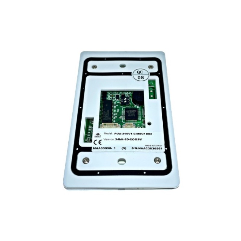 RFID reader 13,56MHz Mifare, Waterproof - DECIMAL 8 digits, 32bit, HID - keybord emulation