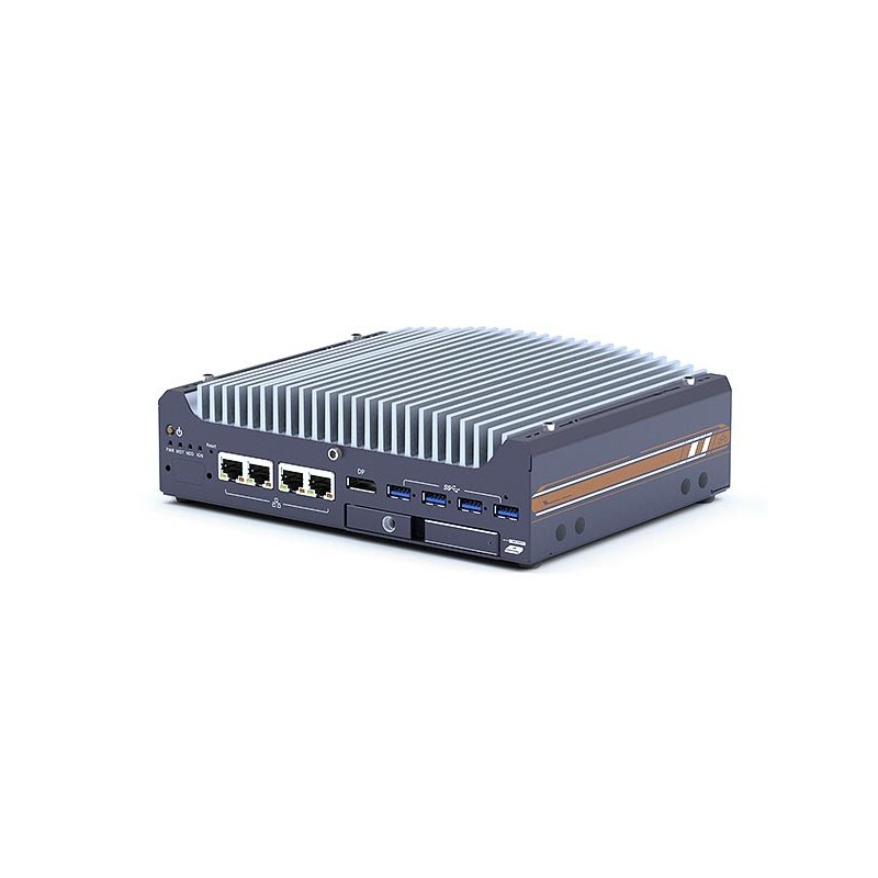 Fanless Industrial Embedded PC, Wall/DIN Mount, Wide Temperature, Shockproof, i3, i5, i5, i9 12/13/14 Gen. Nuvo-9531