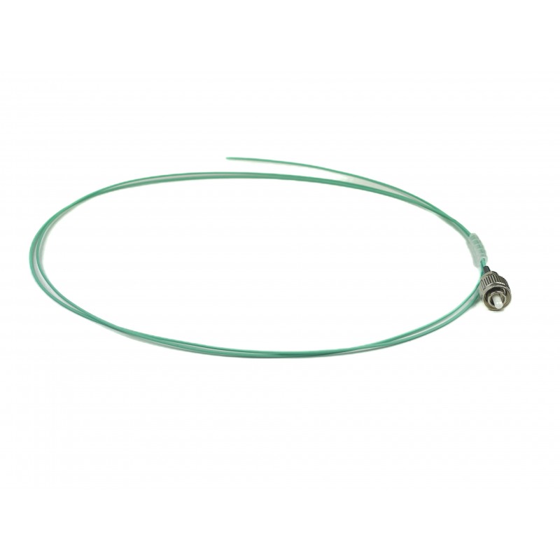 Pigtail Fiber Cable, Multi mode, FC-PC 0.5m, 50 / 125my, OM3, Aqua, LSZH, Simplex