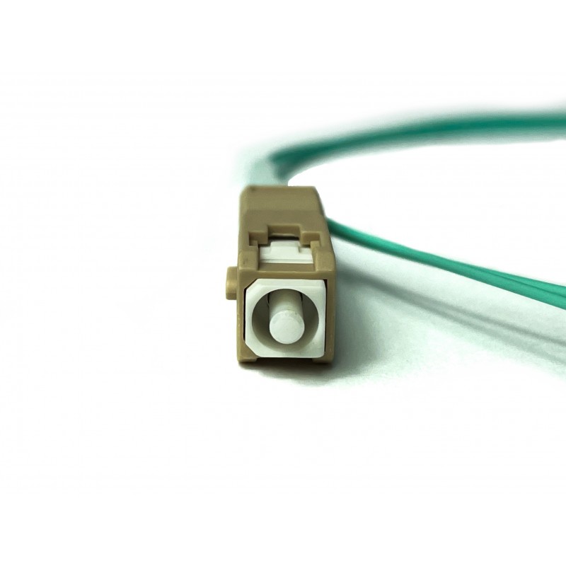 Pigtail Fiber cable, Multi-mode SC-PC, 3m, 50 / 125my, OM3, Aqua, LSZH, Simplex