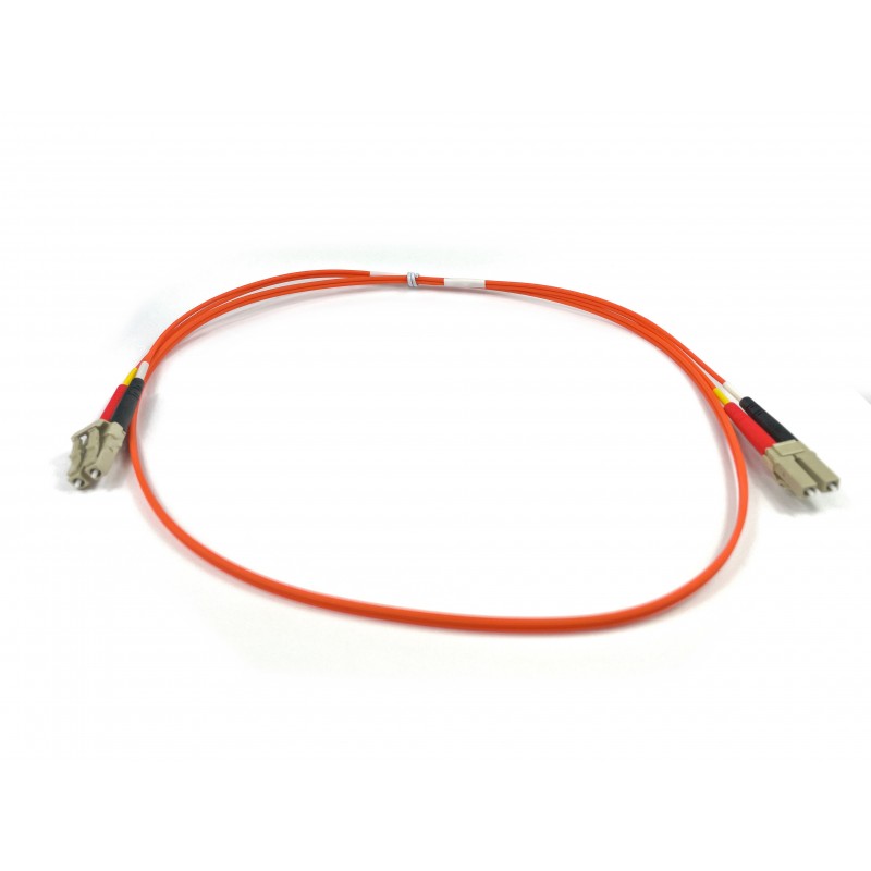 Fiber patch cable - LC multi mode in many lengths - 0.5 to 600m - DANBIT