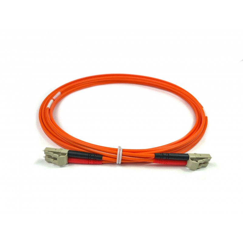 Fiber patch cable - LC multi mode in many lengths - 0.5 to 600m - DANBIT