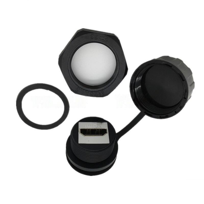 HDMI IP68 panelkontakthode - hunn til hunn