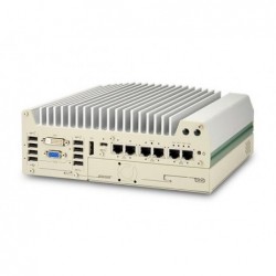 Vifteløs PC 14. generasjons vegg/Vesa, 6xLAN USB 3.2, i7/i9/i3 TPM 2.0, MIL-STD-810H bred temperaturkontroll