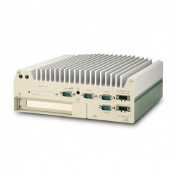 Vifteløs PC 14. generasjons vegg/Vesa, 6xLAN USB 3.2, i7/i9/i3 TPM 2.0, MIL-STD-810H bred temperaturkontroll