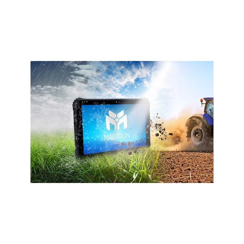 Rugged 12.2" Tablet PC: Windows 11, IP65, Barcode Scanner, GPS, RS232/485, Touch, LAN, WIFI, 	MIL-STD-810G