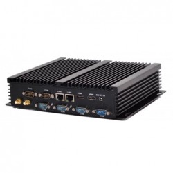 Embedded fanless industrial PC i5 processor with RS232 USB  HDMI