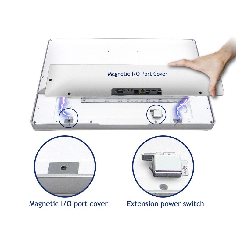 21.5" medical panel PC i3,i5,i7, Celeron, medical certificate, antibacterial, touch