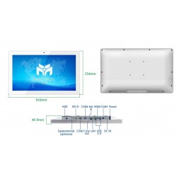 21.5" medical panel PC i3,i5,i7, Celeron, medical certificate, antibacterial, touch