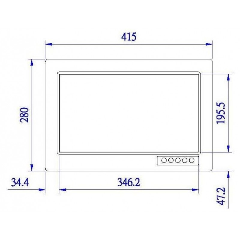 15,6" PanelPC Marine DNV-godkjent: Få sertifisert kvalitet for dine marineapplikasjoner