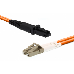 MTRJ to LC fiber optical cable 0.5M MM Multi Mode