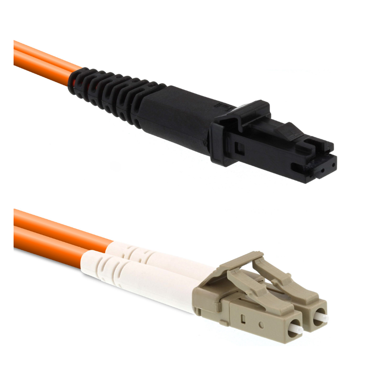 MTRJ to LC fiber optical cable 1M MM Multi Mode