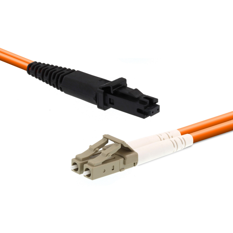 MTRJ to LC fiber optical cable 1M MM Multi Mode