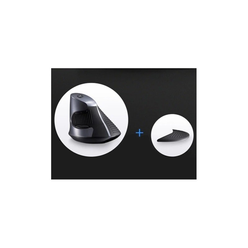 Ergonomisk trådløs USB-mus - Unngå smerter i skulder og rygg