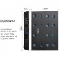16-port USB 3.0 HUB good for duplicating multiple storage media