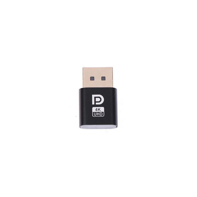 DP DISPLAY PORT EDID GHOST skjermport, emulator Dummy pluggadapter for 4K