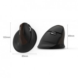 Ergonomic mouse with 6 buttons