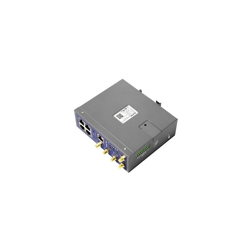 Industrial Grade 4G-ruter, 4 x Gigabit LAN, 2 x SIM, Dual-band WiFi