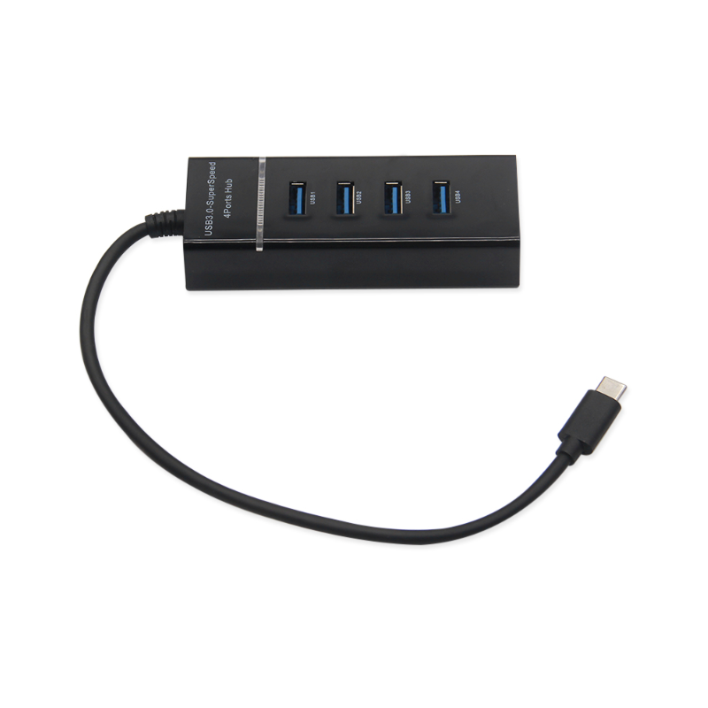 USB-C HUB, USB 3.1-C to 4 x USB 3.0. For smartphone, tablet, MAC