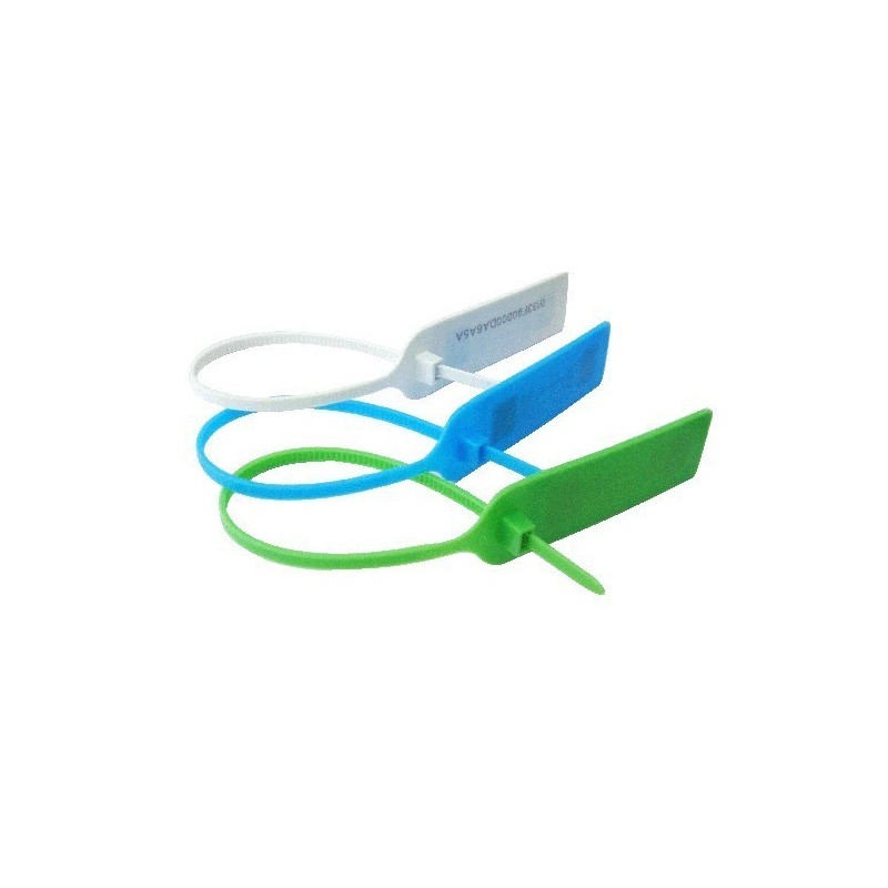 UHF RFID tag, strips with sign in blue, 860-960MHz