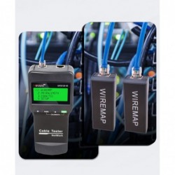 Network Tester for Cat. 5, 5E, 6 and Cat. 7 » Handheld - Danbit