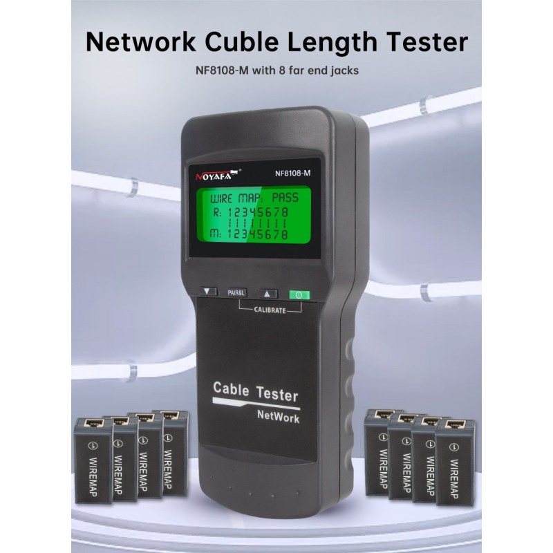 Nettverkstester for Cat. 5, 5E, 6 og Cat. 7 » Håndholdt - DANBIT