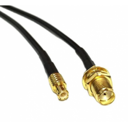 Convert MCX Male to SMA Female with 15cm Cable | 50ohm Impedance