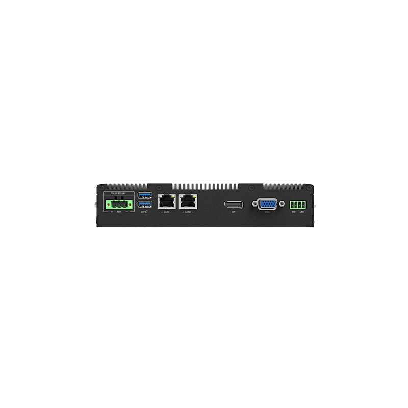Cincoze P1201-X6425E-R10 innebygd Atom X6425E-prosessor, 3xRS232/422/485, 8x isolert I/O, 2x LAN, 4x USB