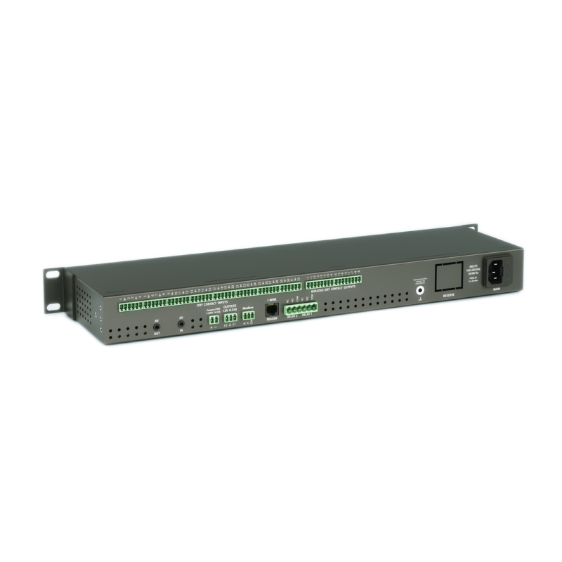 Effektiv overvåking av serverrom: Temperatur, brann, fuktighet, spenning og digitale alarmer 4G LTE