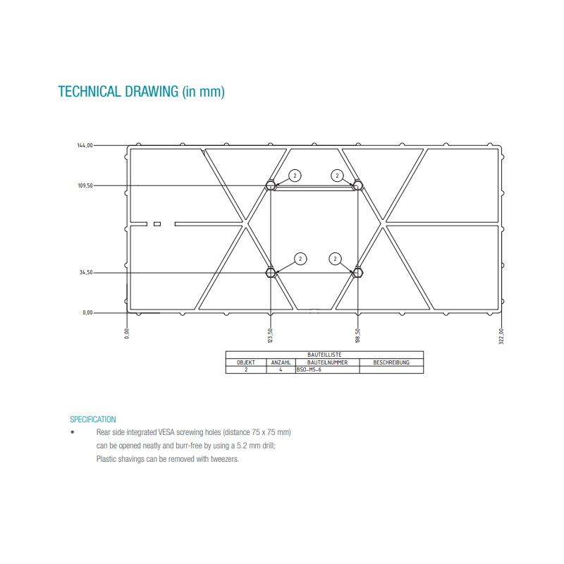 IP68 VESA Mini USB Keyboard with trackball mouse industrial, medical, laboratory Cleaning with alcohol, acetone etc.