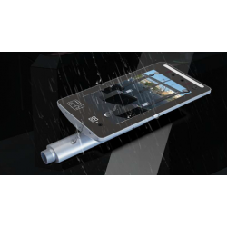 AI Face recognition terminal. Smart facial recognition, ID and temperature alarm access system.