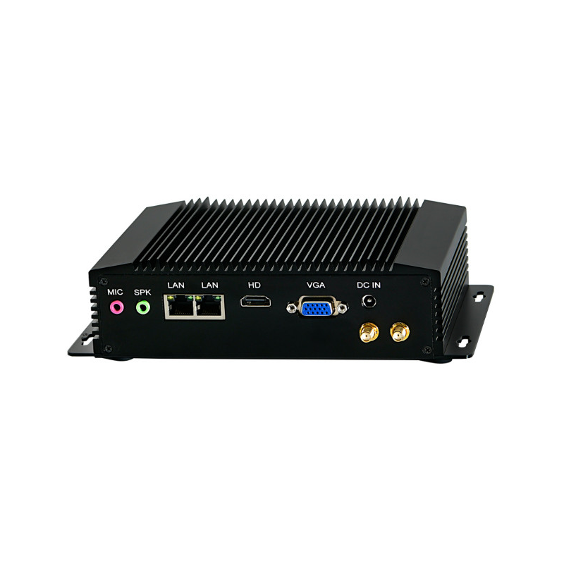 Cheap Fanless embedded PC windows 11, TPM, RS232, USB WIN 7/8/10/11, Chipset N3520, LTE, Thin Client, HDMI, VGA
