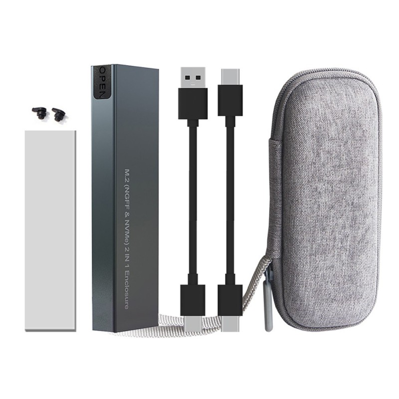 NVMe SSD to USB adapter 10 Gb/s