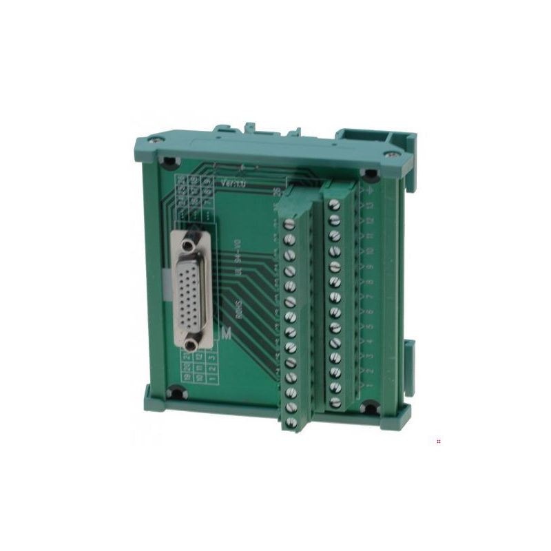 DB26 26 Pin Male Female Adapter PCB Signals Terminal Breakout DIN Rail DB26-M7