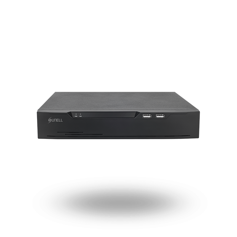 4 Channel NVR IP camera recorder, 12MP Resolution, Motion Detection, and Remote Access