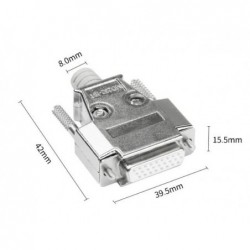 DB26 hunnkontakt | Gullbelagt D-SUB-kontakt | 26 pins