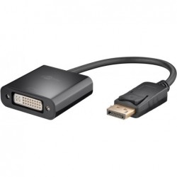 DisplayPort to DVI-D adapter cable v1.2, 15 cm