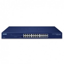 24 ports switch 10/100/1000Mbit RJ45, Unmanaged, 230VACfor10 -