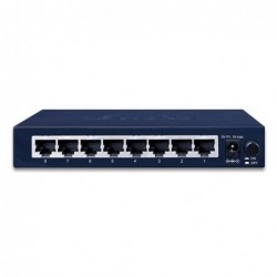 8 port gigabit switch with PoE, 5Vdc supply