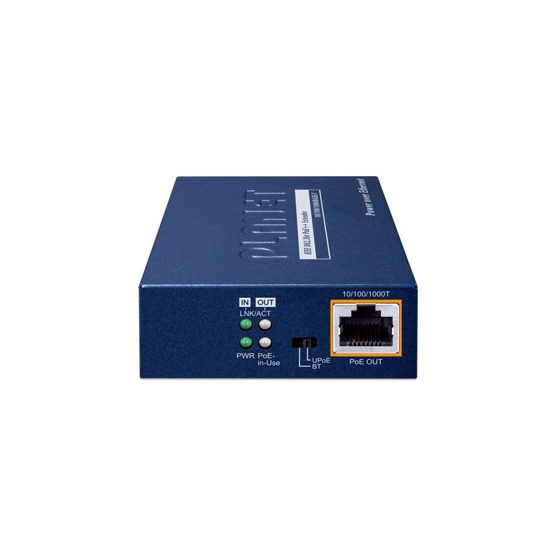 PoE++ Extender | 95W In and 65W Out | 100M Extender